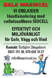 Dala Warmcell - Isolera med Warmcel Cellulosafiber i Dalarna