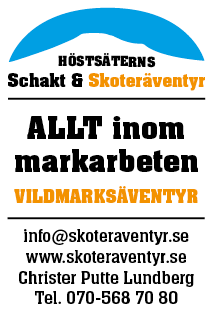 Höstsäterns Schakt & Skoteräventyr