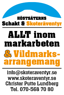 Höstsäterns Schakt & Skoteräventyr